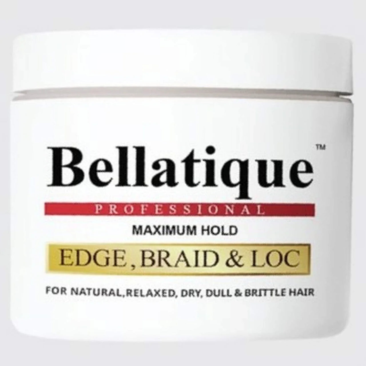 Bellatique Professional Edge Braid & Loc Gel - Maximum Hold 4 Oz