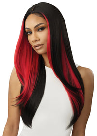 Thumbnail for Outre Color Bomb HD Lace Front Wig Chandice 26