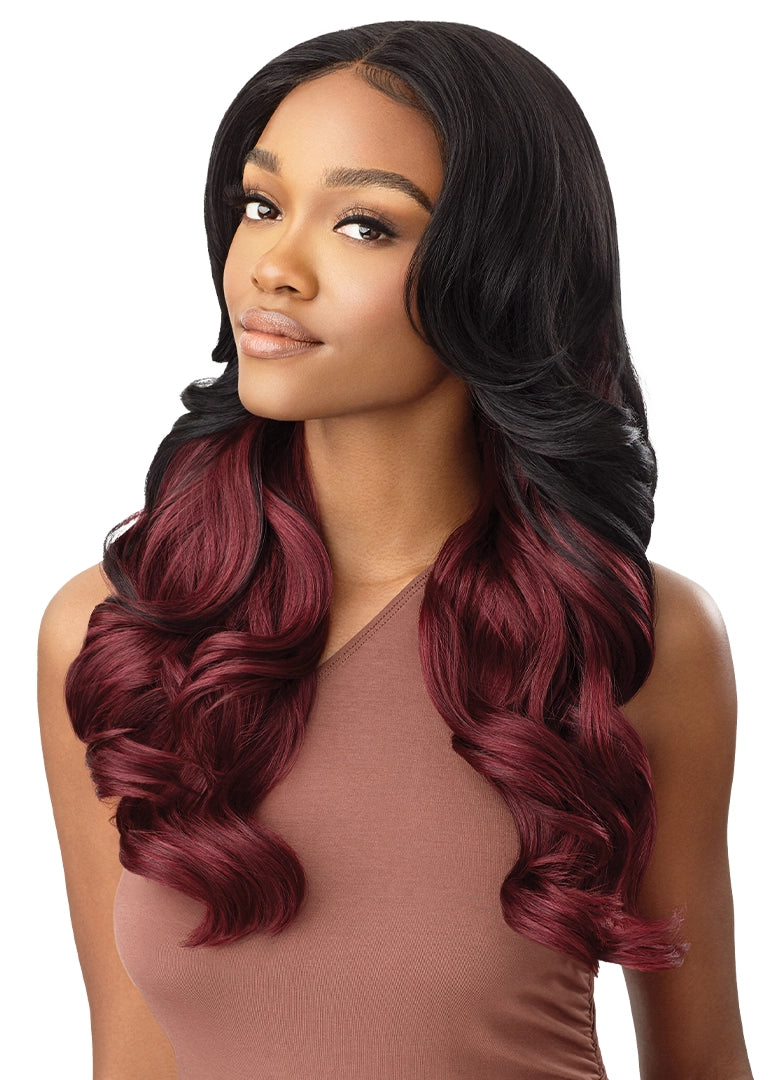 Outre Color Bomb HD Lace Front Wig Yavanna 22" - Elevate Styles