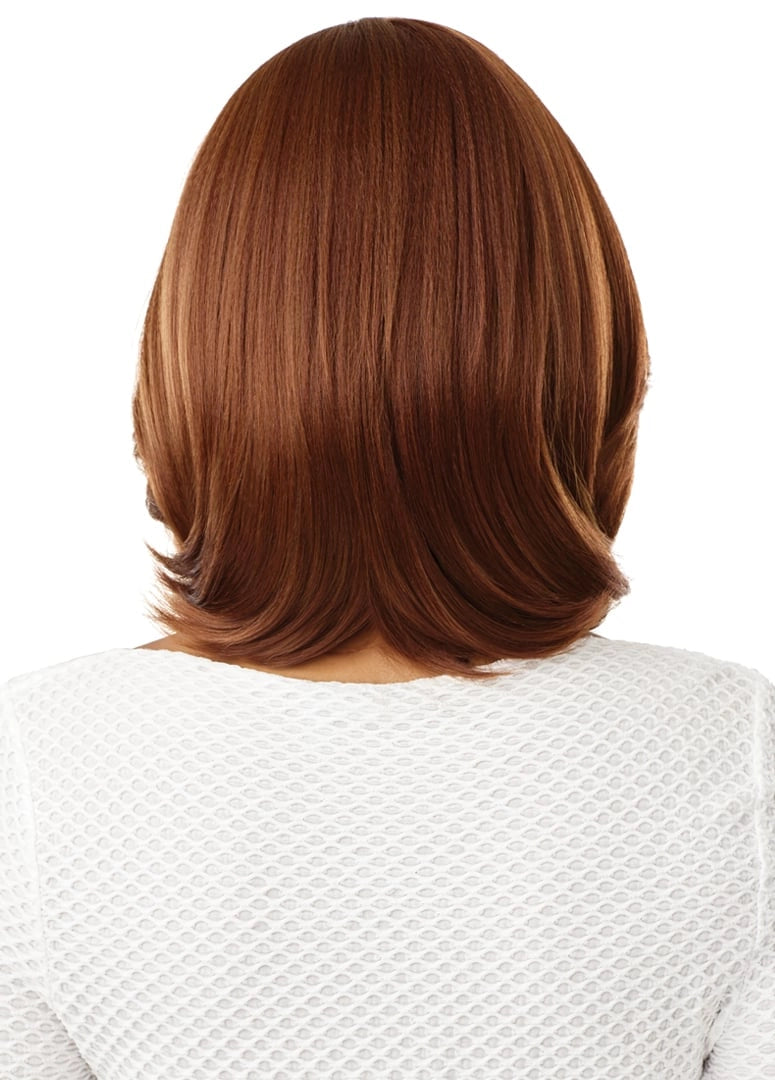 Outre Synthetic Pre-Plucked HD Transparent Lace Front Wig Every 44 QLEWE44