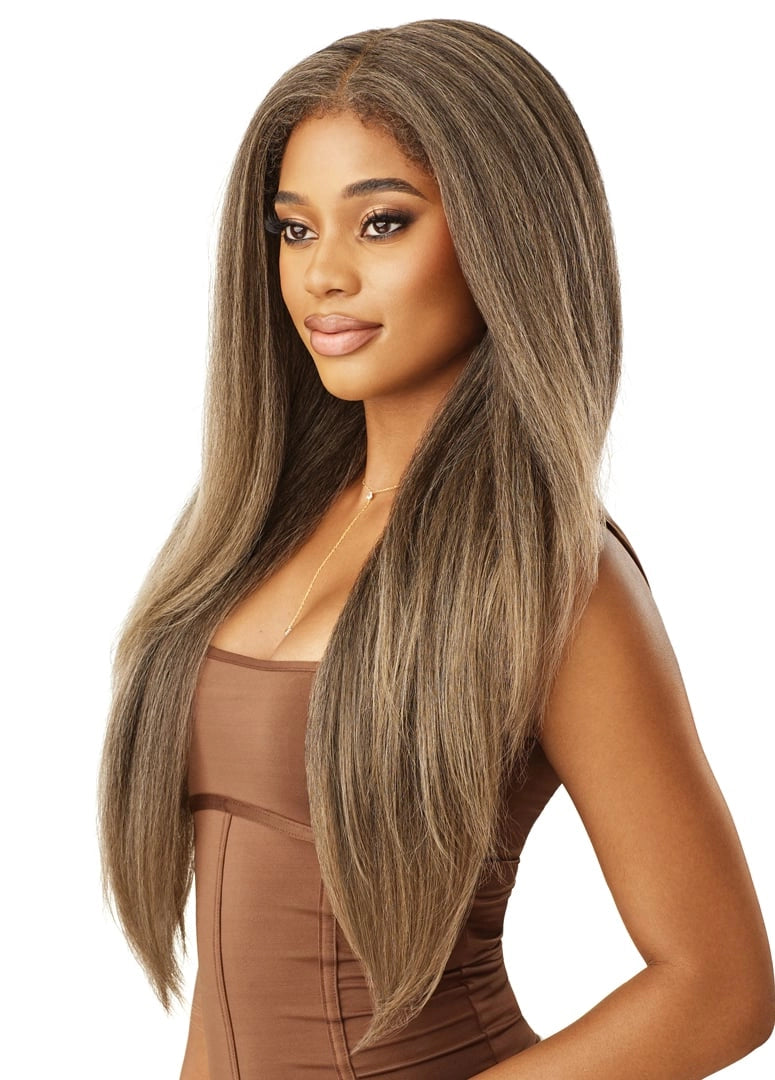 Outre HD Melted Hairline Kinky Soft Edges Lace Front Wig Kinky Soft 1 QLMHKSE1