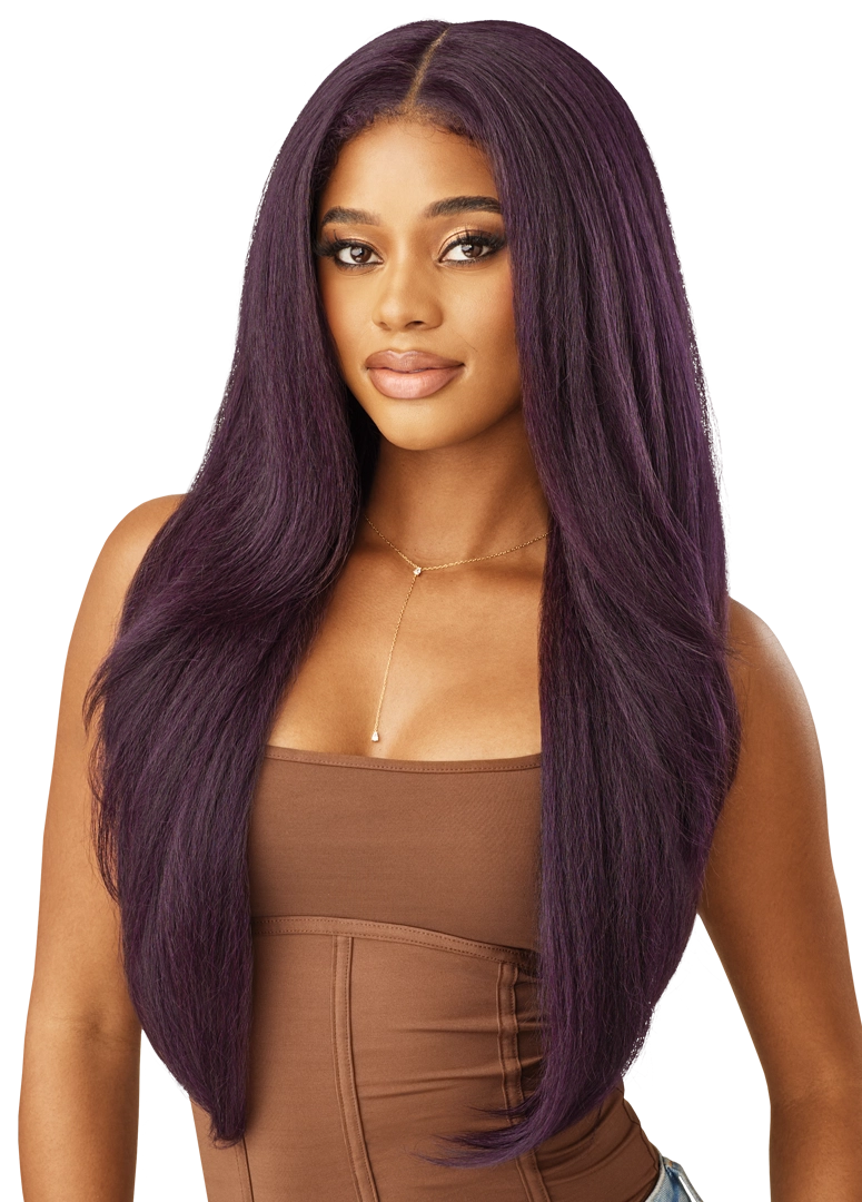 Outre HD Melted Hairline Kinky Soft Edges Lace Front Wig Kinky Soft 1 QLMHKSE1