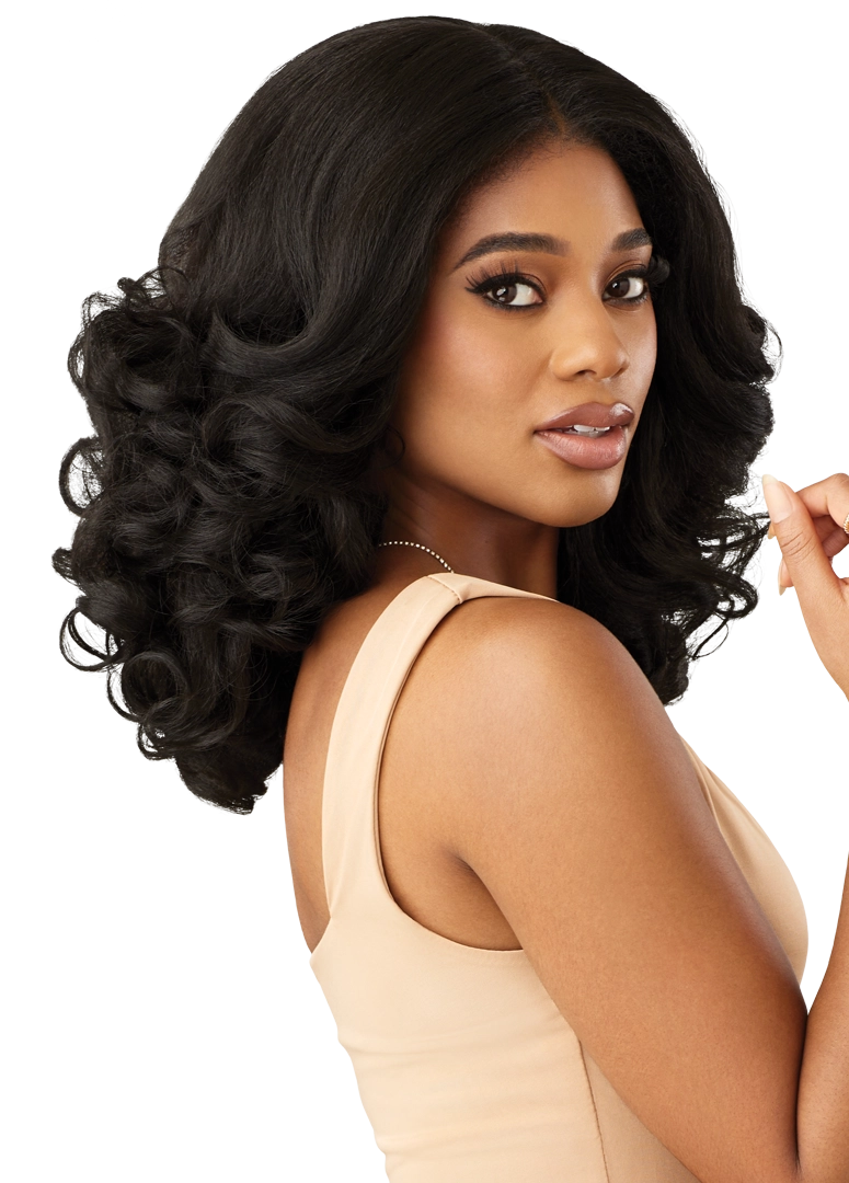 Outre HD Melted Hairline Kinky Soft Edges Lace Front Wig Kinky Soft 2 QLMHKSE2