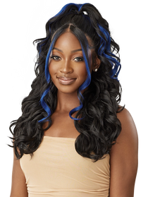 Thumbnail for Outre Synthetic Melted Hairline HD Lace Front Wig Ellington QLMHELL