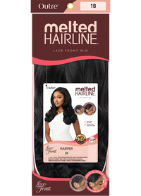 Thumbnail for Outre Synthetic Melted Hairline HD Lace Front Wig Wig Harper QLMHHAR