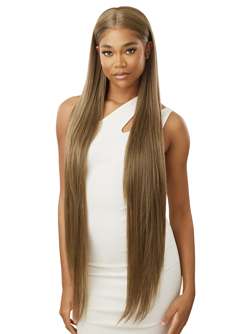 Outre Synthetic Melted Hairline HD Lace Front Wig Kaymore QLMHKAY