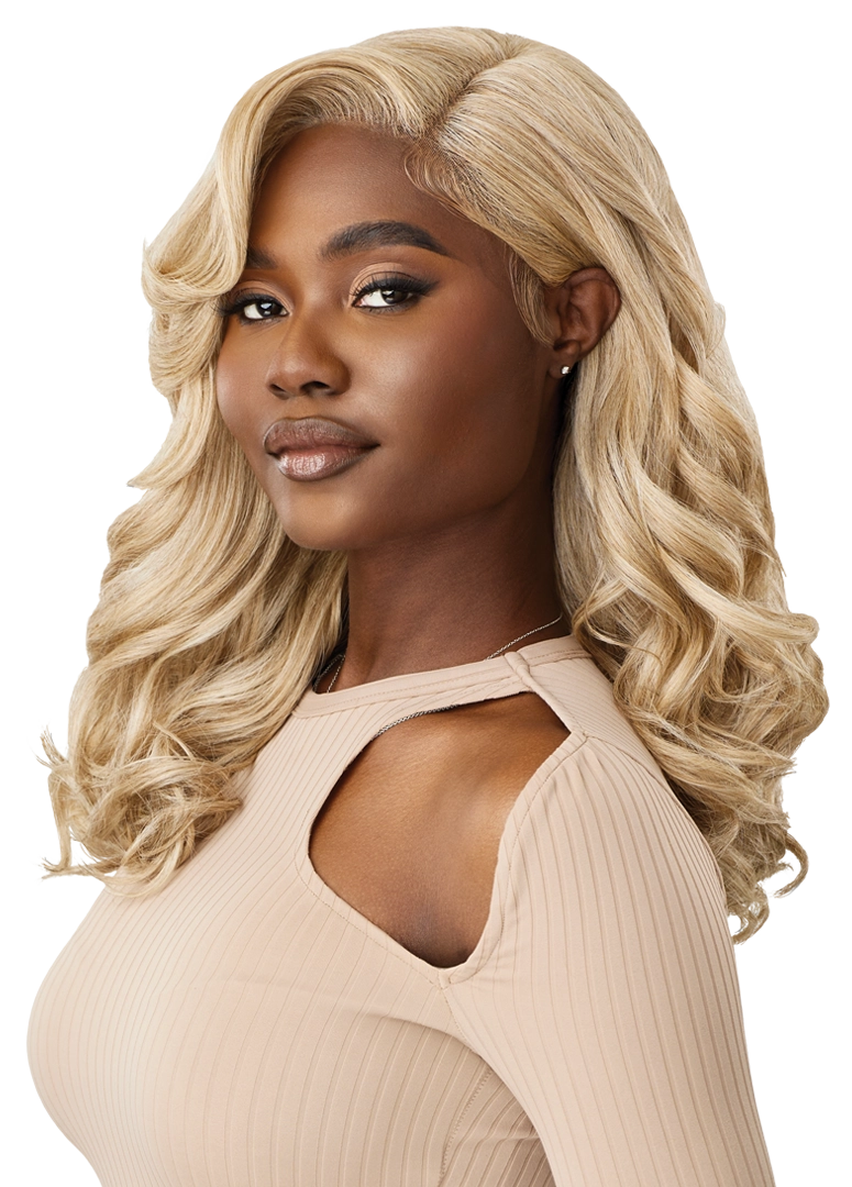 Outre Synthetic Melted Hairline HD Lace Front Wig Shelby QLMHSHE