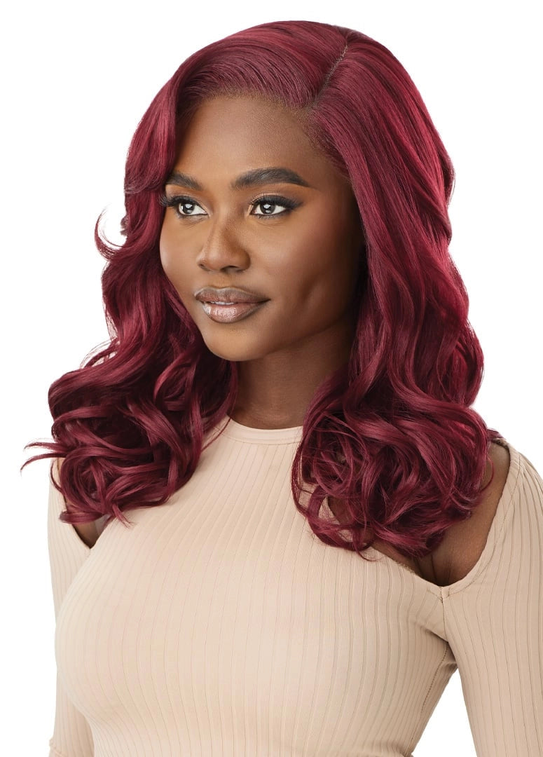 Outre Synthetic Melted Hairline HD Lace Front Wig Shelby QLMHSHE