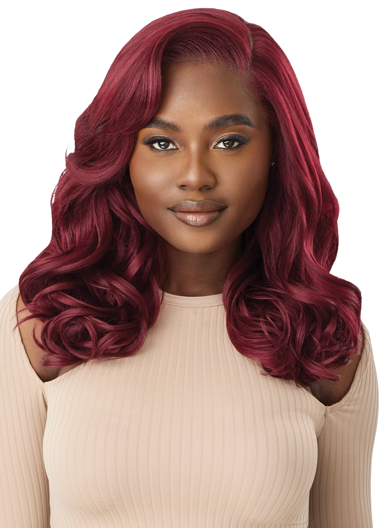 Outre Synthetic Melted Hairline HD Lace Front Wig Shelby QLMHSHE