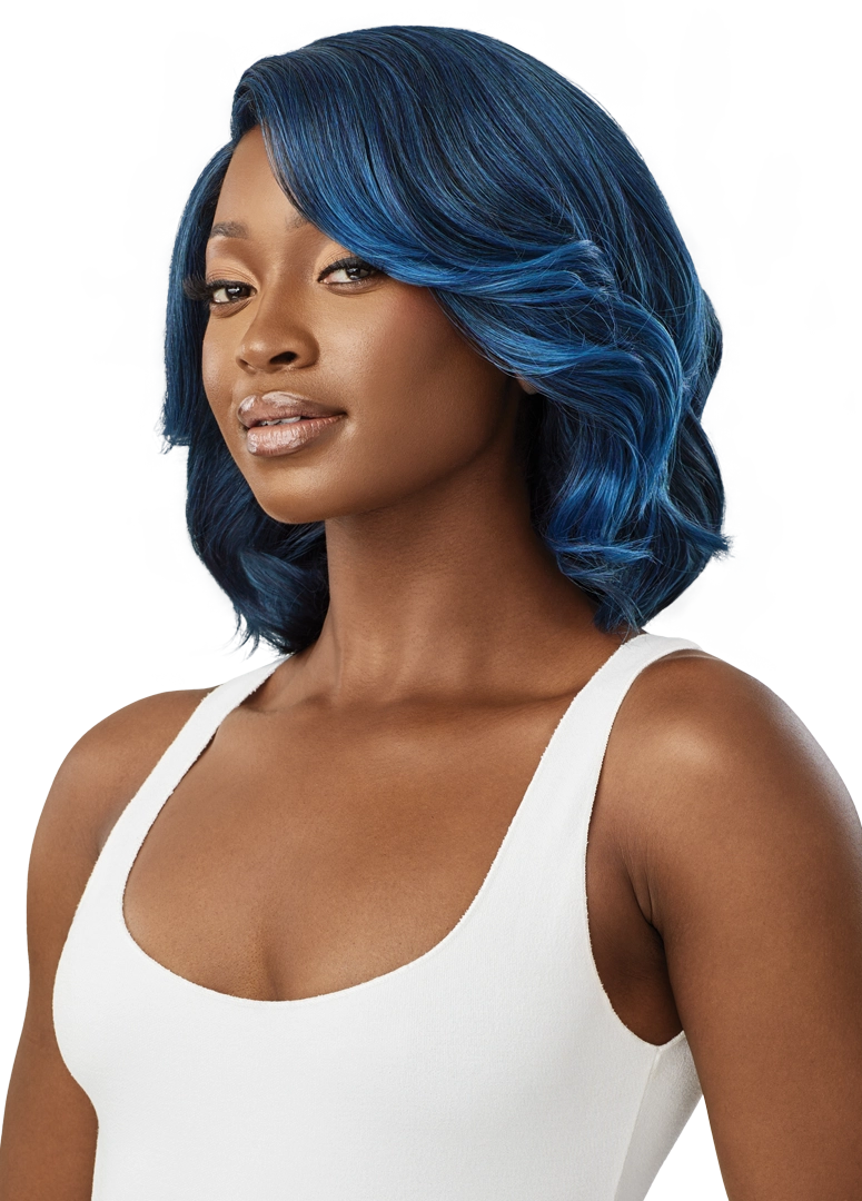 Outre Synthetic Glueless HD Transparent Lace Front Wig Moriah