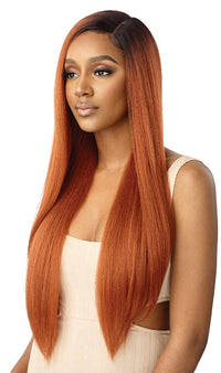 Thumbnail for Outre HD Pre-Plucked Lace Front Wig Natural Yaki 30 - Elevate Styles