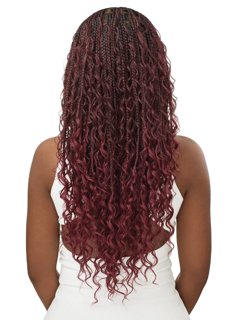 Outre Whole Lace HD Pre-Braided Lace Front Wig Boho Box Braids 28 - Elevate Styles