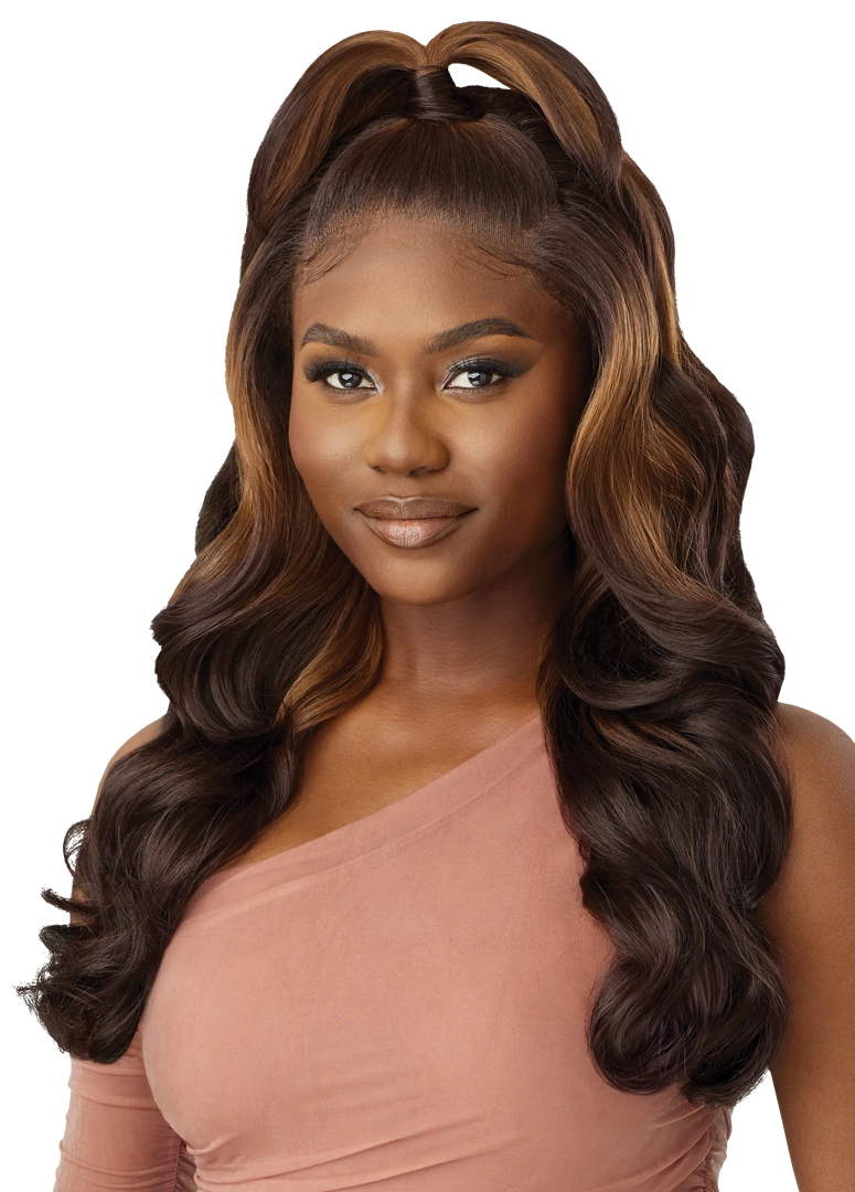 Outre Perfect Hairline 360 Frontal Lace 13"x 6" HD Transparent Lace Front Wig Atlas - Elevate Styles