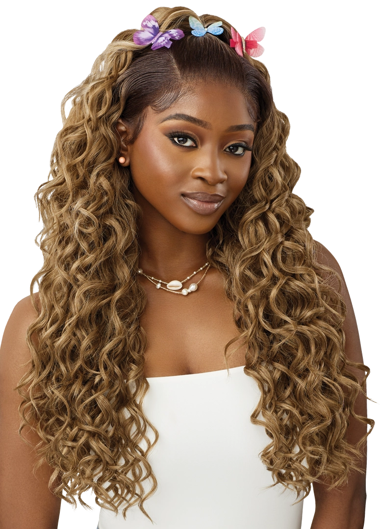 Outre Perfect Hairline 360 Frontal Lace 13"x 6" HD Transparent Lace Front Wig Esmera