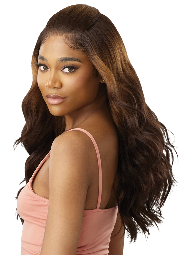 Outre Perfect Hairline 360 Frontal Lace 13"x 6" HD Transparent Lace Front Wig Jaina