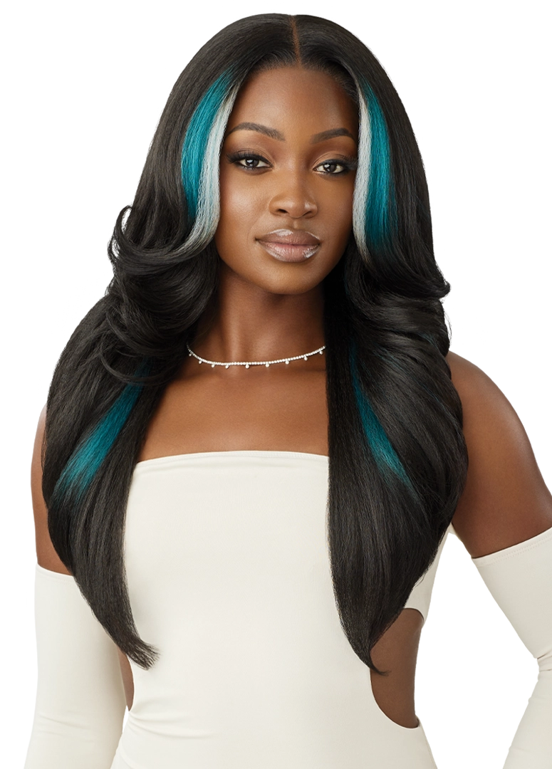 Outre Perfect Hairline 360 Frontal Lace 13"x 6" HD Transparent Lace Front Wig Jaylin QLPHLJAY