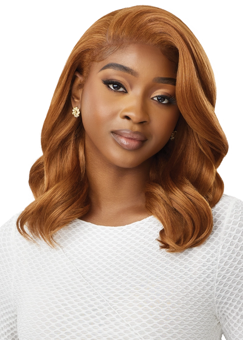 Outre Perfect Hairline 360 Frontal Lace 13"x 6" HD Transparent Lace Front Wig Malibu