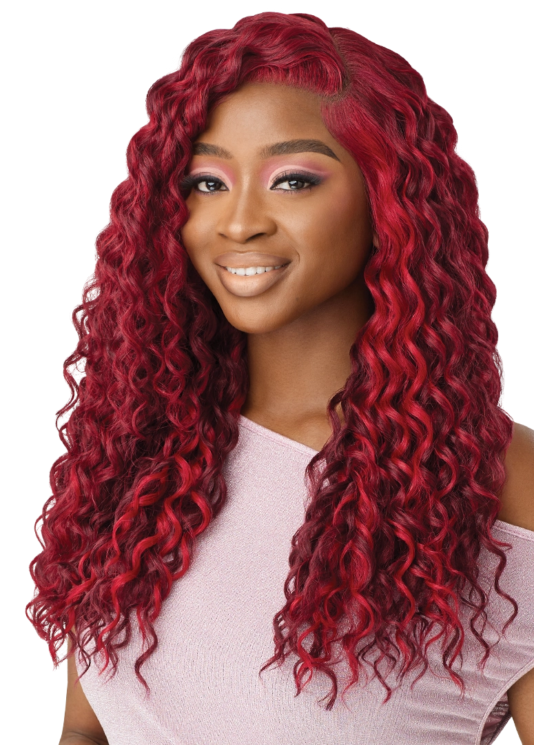 Outre Perfect Hairline Swoop Series Frontal Lace 13"x 4" HD Transparent Lace Front Wig Swoop 9