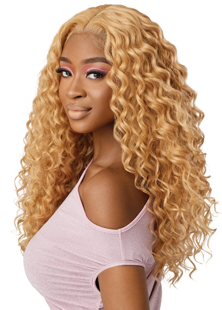 Outre Perfect Hairline Swoop Series Frontal Lace 13"x 4" HD Transparent Lace Front Wig Swoop 9