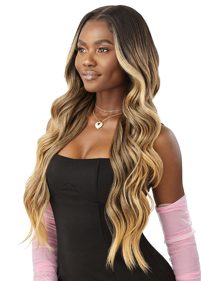 Outre Perfect Hairline True Frontal  13"x 6" HD Transparent Lace Front Wig Peak 705 QLPHLTFPK5