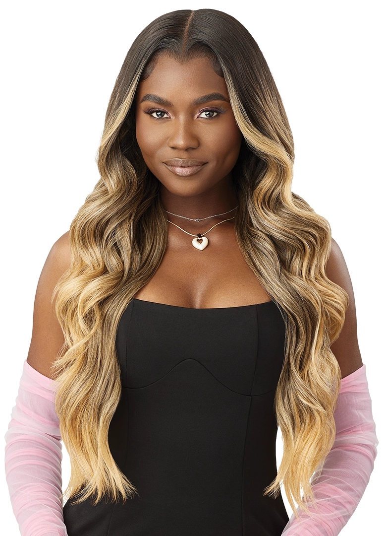 Outre Perfect Hairline True Frontal  13"x 6" HD Transparent Lace Front Wig Peak 705 QLPHLTFPK5