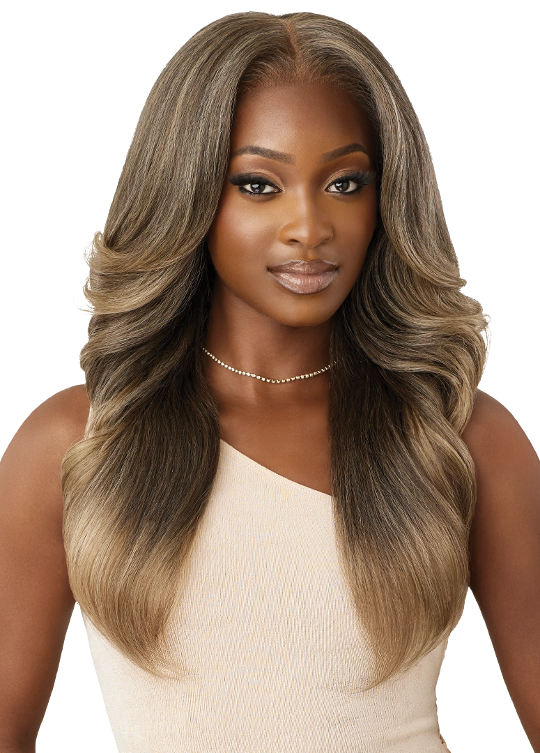 Outre Perfect Hairline 360 Frontal Lace 13"x 6" HD Transparent Lace Front Wig Tayon QLPHLTAY