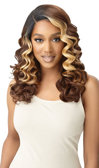 Thumbnail for Outre SleekLay Synthetic Lace Front Wig Emeralda 18