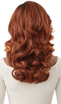 Thumbnail for Outre Synthetic Sleek Lay Part HD Transparent Lace Front Wig Antalia 18