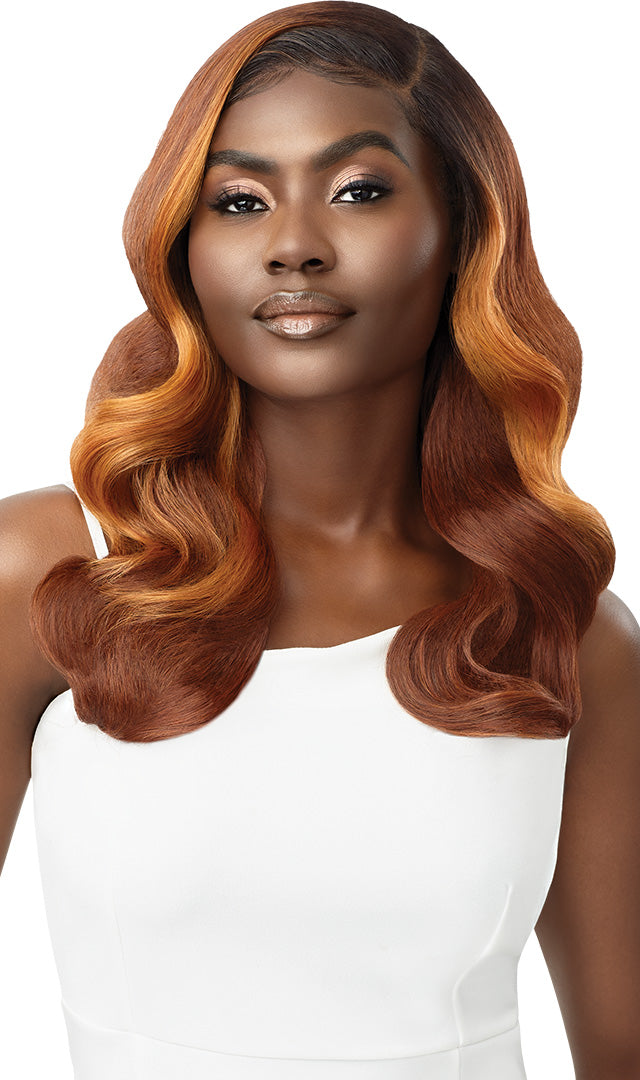 Outre Synthetic Sleek Lay Part HD Transparent Lace Front Wig Emmerie 20" - Elevate Styles