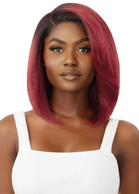 Thumbnail for Outre Synthetic Sleek Lay Part HD Transparent Lace Front Wig Rudy - Elevate Styles