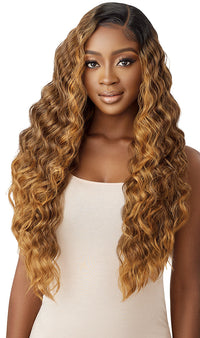 Thumbnail for Outre Synthetic Sleek Lay Part HD Transparent Lace Front Wig Shalini 28