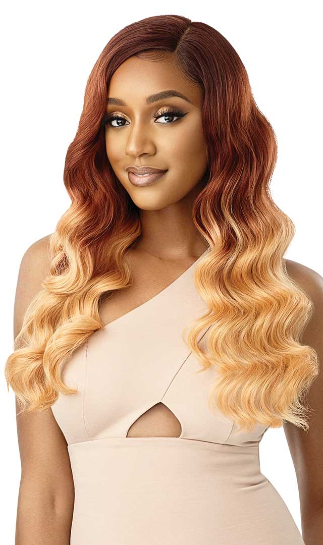 Outre Synthetic HD Transparent Lace Front Wig Tenalie 24" - Elevate Styles