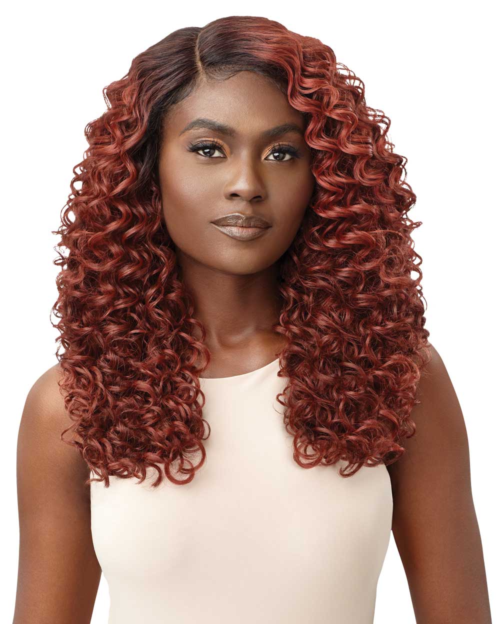 Outre Synthetic HD Transparent Lace Front Wig Kasilda - Elevate Styles