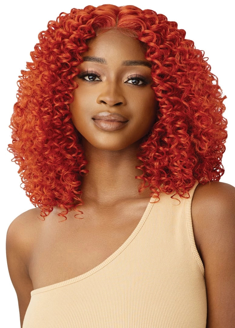 Outre Synthetic Glueless HD Transparent Lace Front Wig Kione | Elevate ...