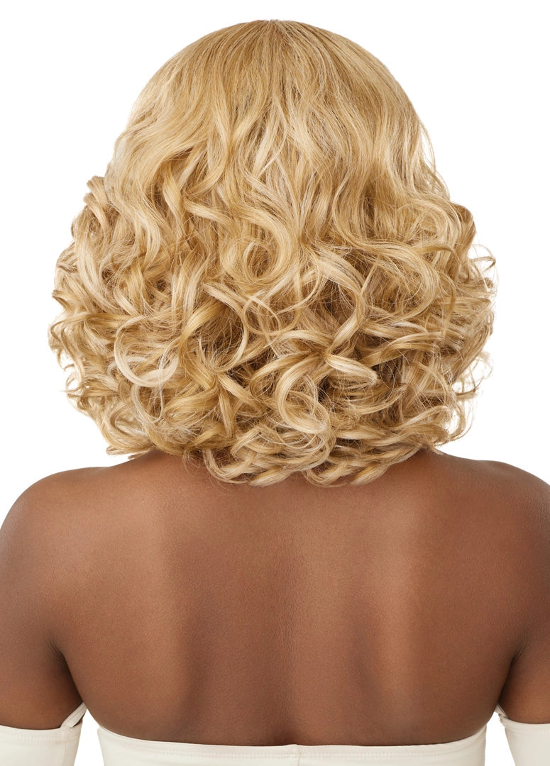 Outre Synthetic Glueless HD Transparent Lace Front Wig Maxie