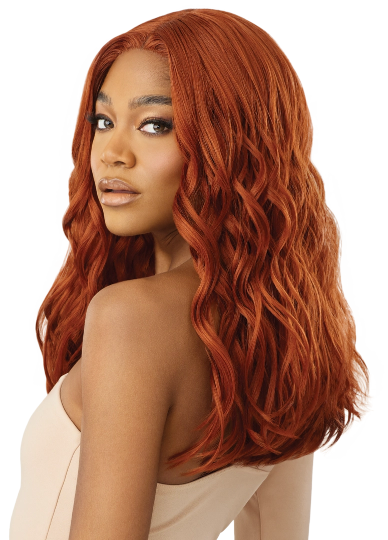 Outre HD Transparent Glueless Lace Pre-Plucked 5" Deep Part Lace Front Wig Melanie