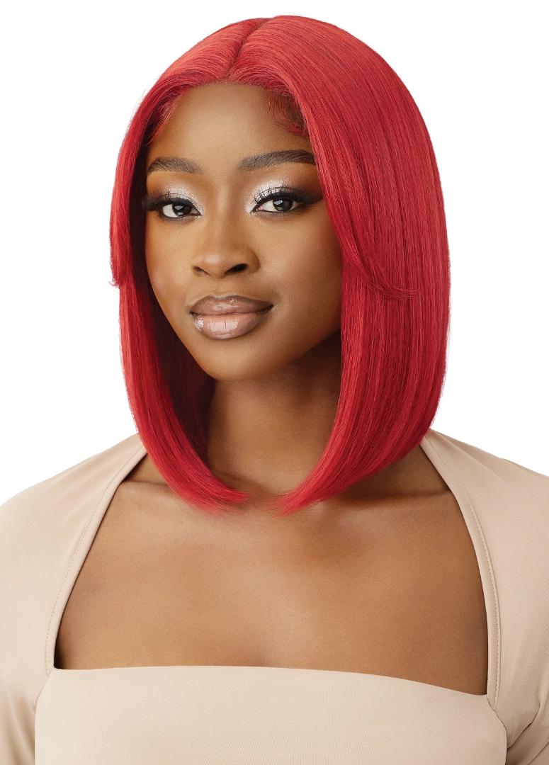 Outre Synthetic Glueless HD Transparent Lace Front Wig Nuru - Elevate Styles