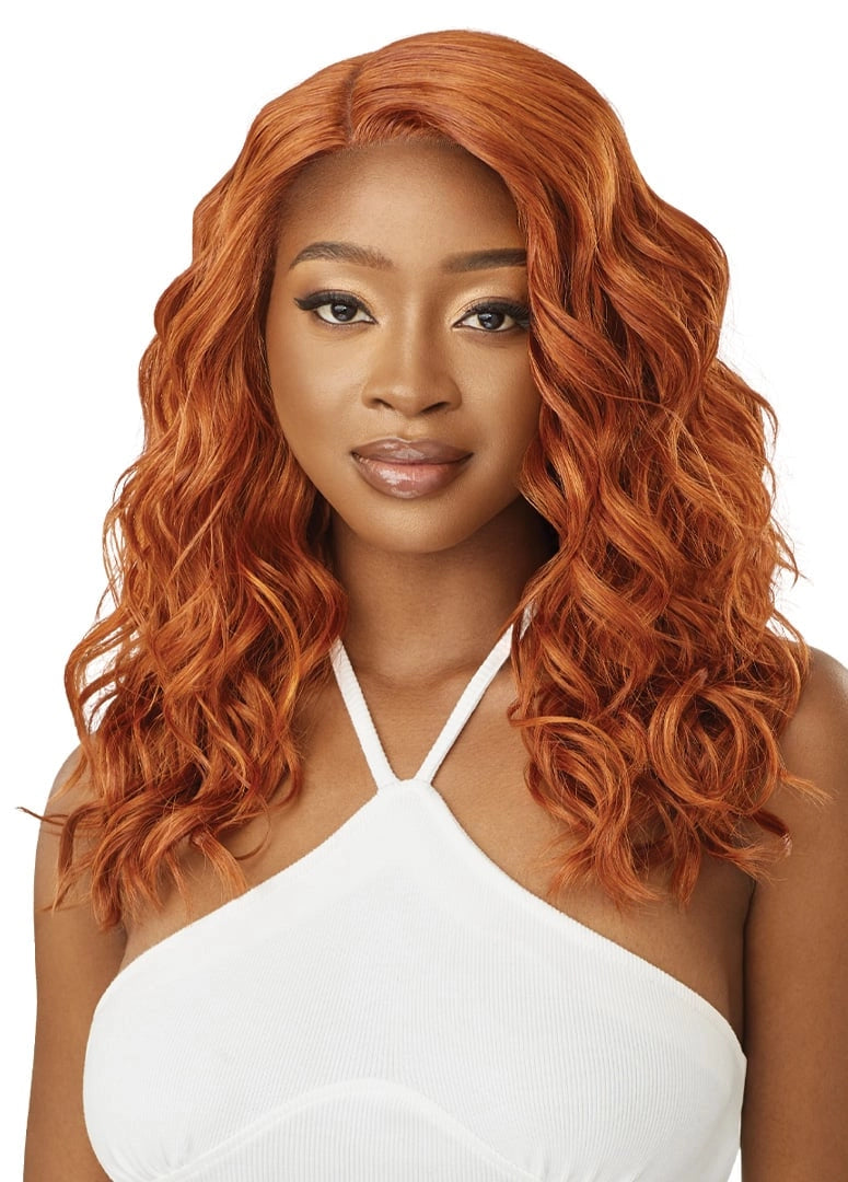 Outre Synthetic Sleek Lay Part HD Transparent Lace Front Wig Tavi - Elevate Styles