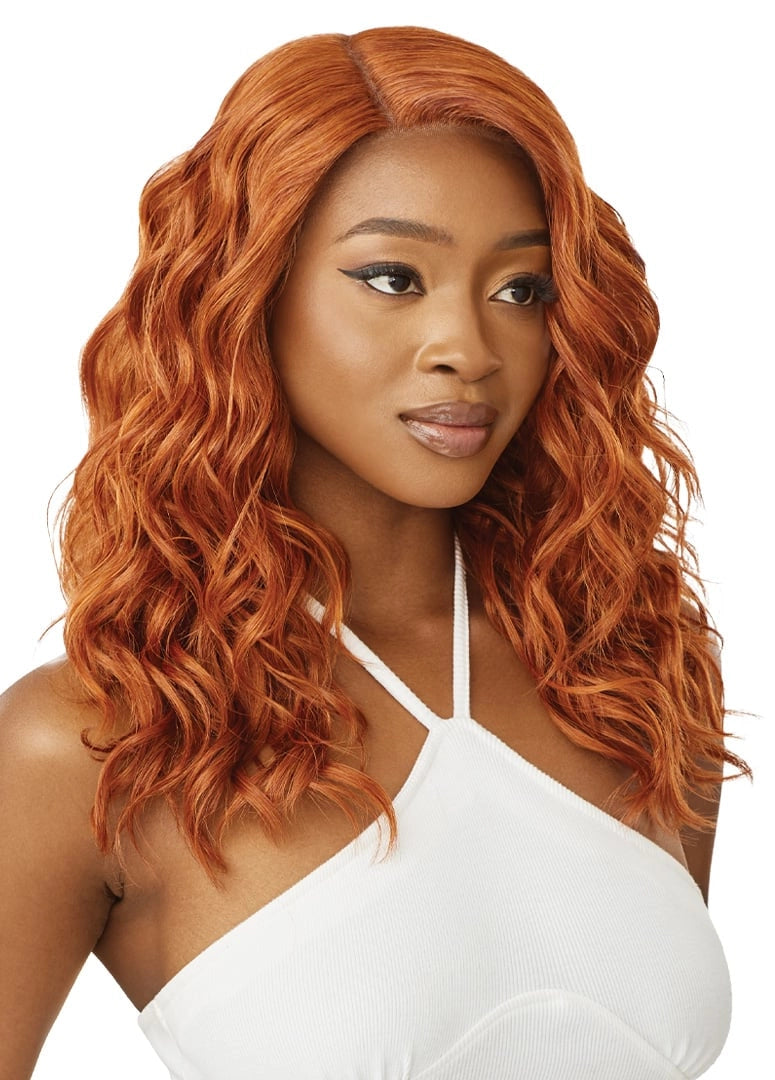 Outre Synthetic Sleek Lay Part HD Transparent Lace Front Wig Tavi - Elevate Styles