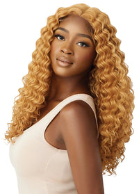 Thumbnail for Outre Wet N Wavy HD Lace Front Wig Yasha 22