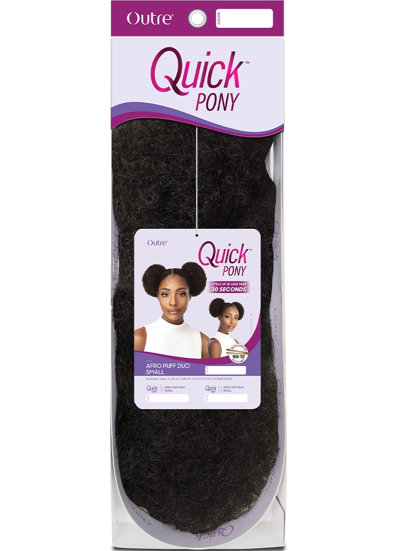 Outre Quick Pony Afro Puff Duo SMALL - Elevate Styles