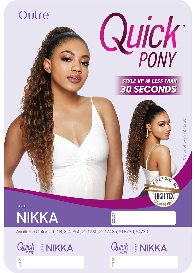 Outre Pretty Quick™ Pony Nikka 28" - Elevate Styles