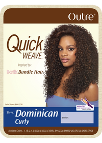 Thumbnail for Outre Quick Weave Dominican Curly Wig - Elevate Styles