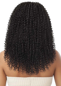 Thumbnail for Outre Big Beautiful Hair Human Blend Leave Out U Part Wig Passion Coils 20