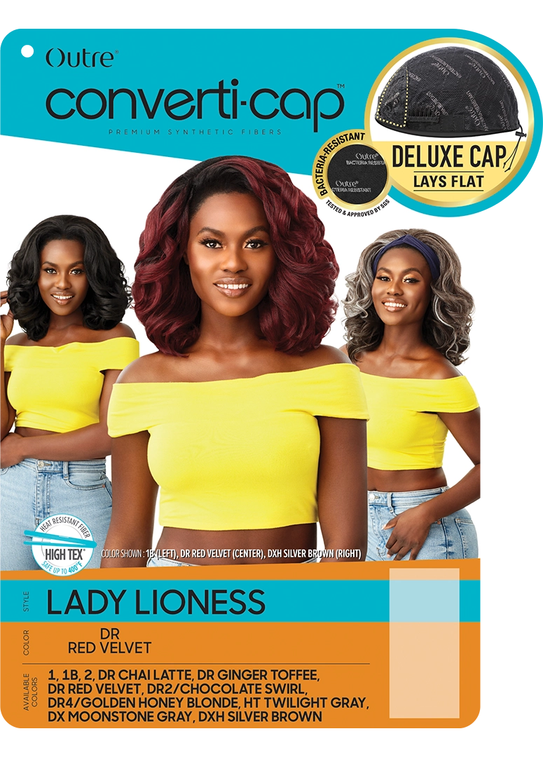 Outre Synthetic Converti-Cap Wig Lady Lioness