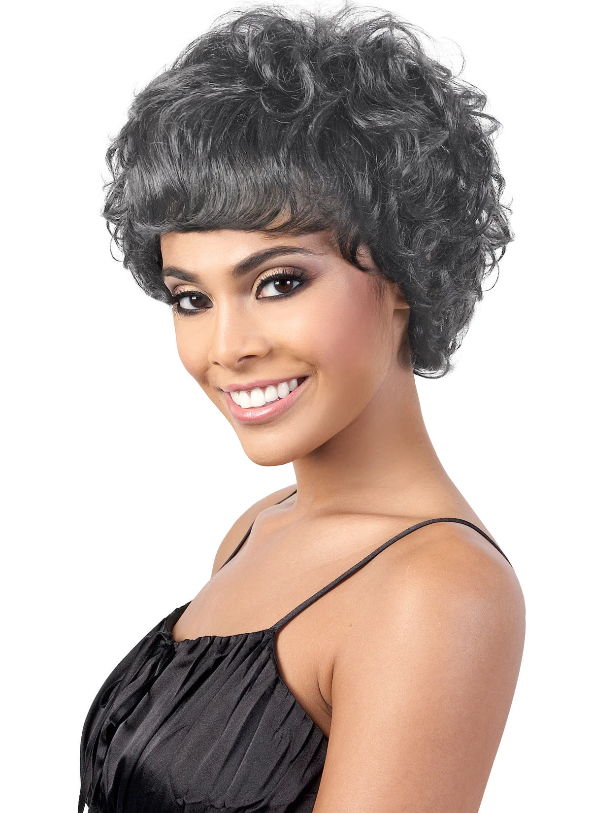 Motown Tress Silver Gray Hair Collection Wig - S.LINDA - Elevate Styles