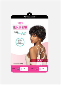 Thumbnail for Vivica Fox 100% Human Hair Wig Pure Comfort Cap Wig Sol