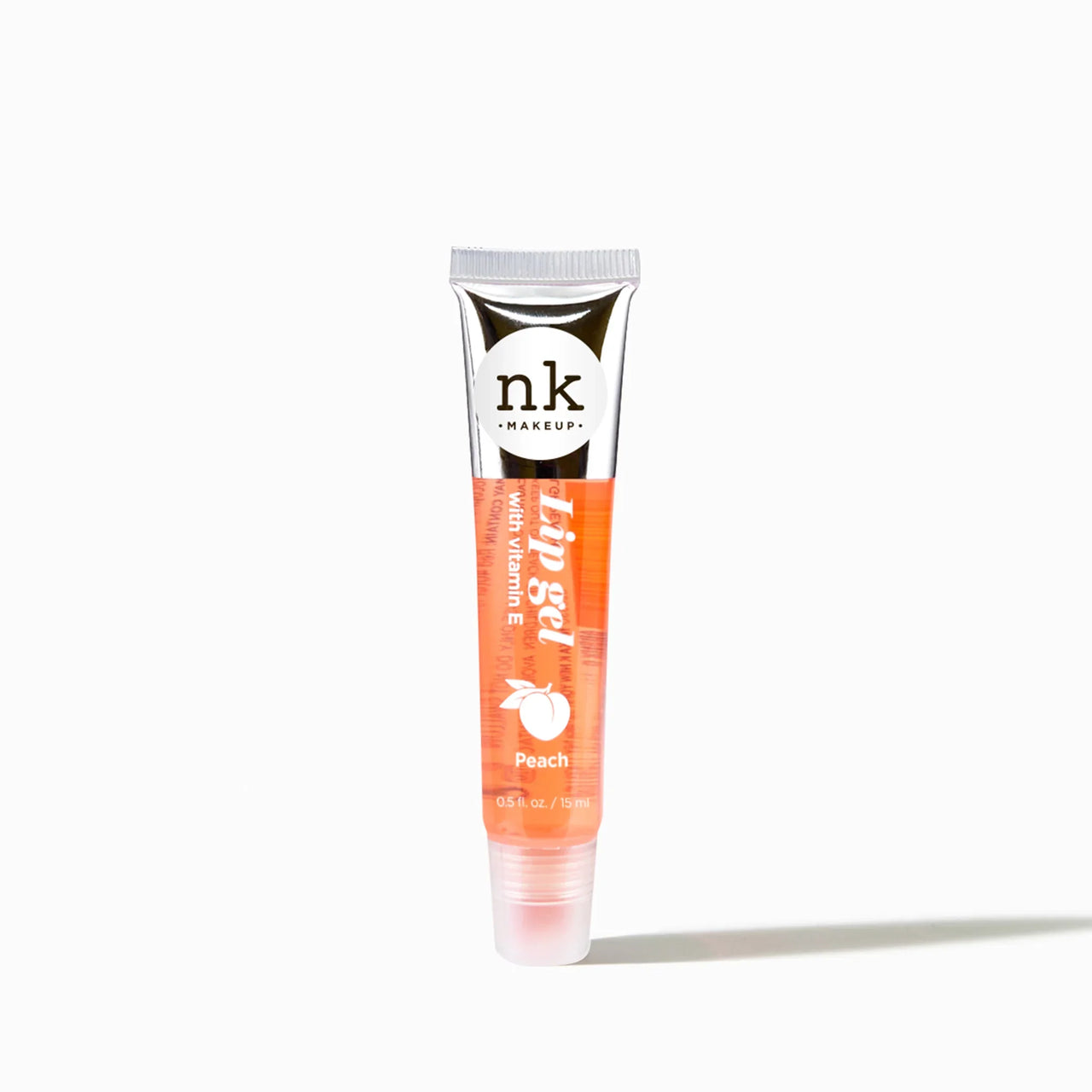 NK Makeup Lip Gel with Vitamin E – Peach, 0.5 oz