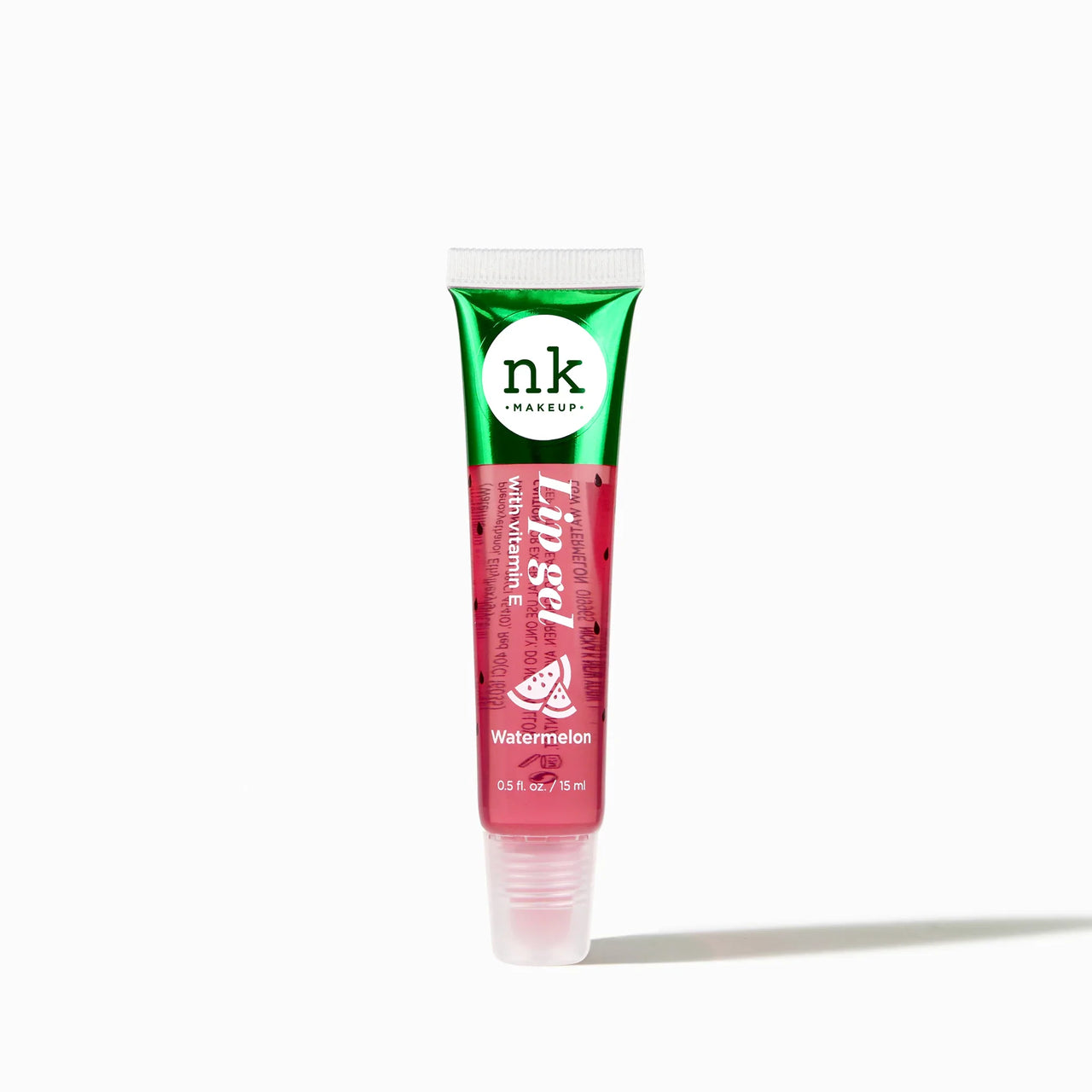 NK Makeup Lip Gel with Vitamin E – Watermelon, 0.5 oz