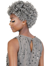 Thumbnail for Motown Tress Silver Gray Hair Collection Wig SVCL Ryan - Elevate Styles